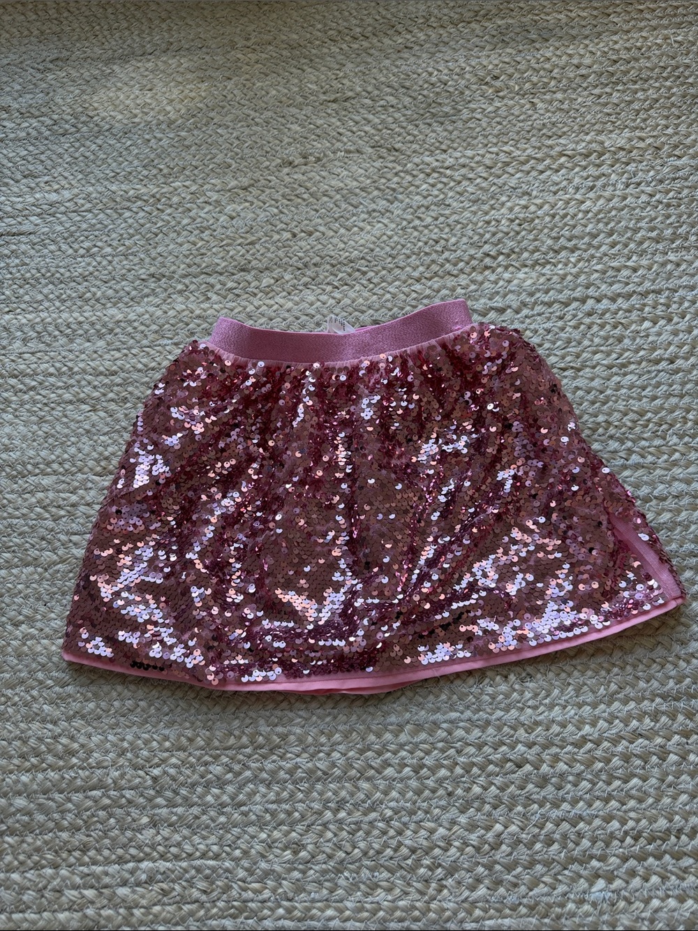 H&M Pink Sequin Skirt